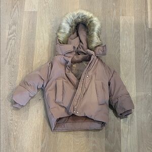 Zara Down Puffer Jacket